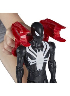 Spider-Man Marvel Spider-man Figure (12 Inches, Black)  - Image 3