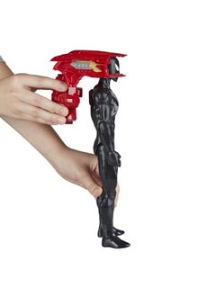 Spider-Man Marvel Spider-man Figure (12 Inches, Black)  - Image 4