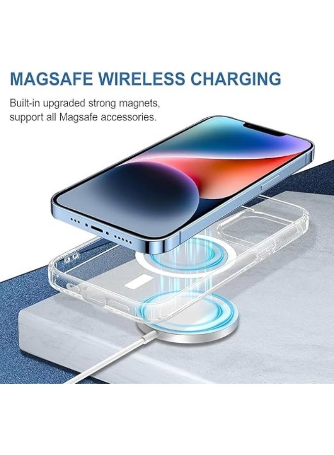 QIRG Clear Magnetic Slim Case for Honor X7C With MagSafe Ring Design Soft TPU Shockproof Back Case for Honor X7C - Image 3