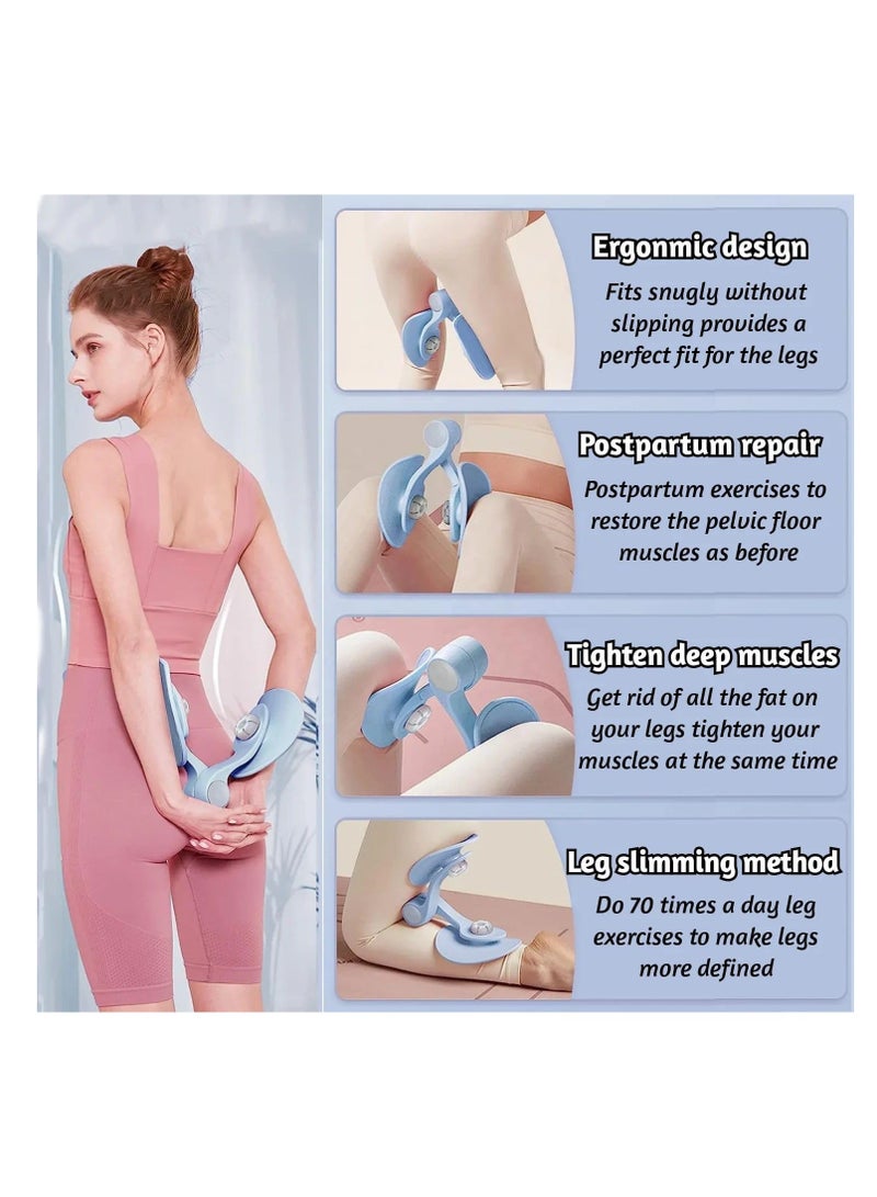 Thigh and pelvic floor exercise machine, leg press exercises, inner thigh exercises, postpartum leg exercises for women at home -4587-Multicolor - Image 2