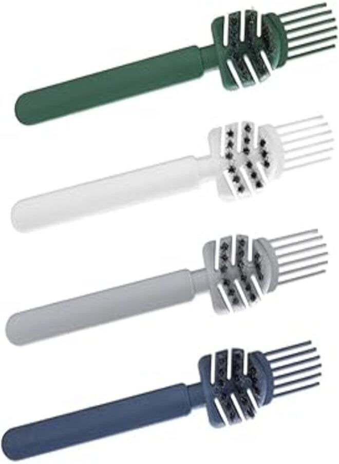 FOMIYES - FOMIYES 4pcs Air Cushion Comb Cleaning Brush Hair Comb Cleaner Tool Set Hair Brush Cleaner Rake Household Cleaning Brushes Mini Comb Mini Hairbrush Comb Hair Cleaning Tool Hair Remover Pp - Image 1