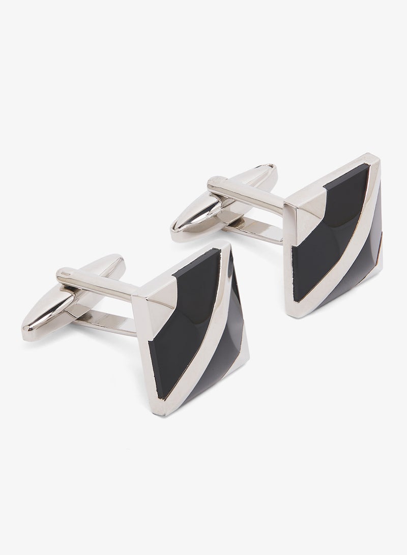 Robert Wood Cufflinks With Gift Box - Image 1