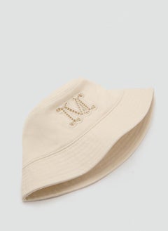 MANGO Bucket Hat With Embroidered Lettering  - Image 2