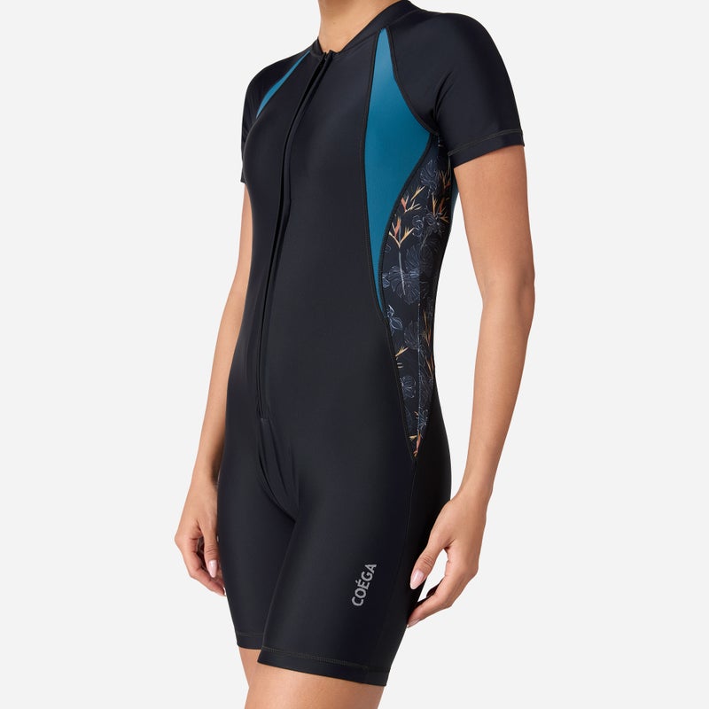 Coega Women's Slim-Kini 3/4 One-Piece Swimsuit - Image 3