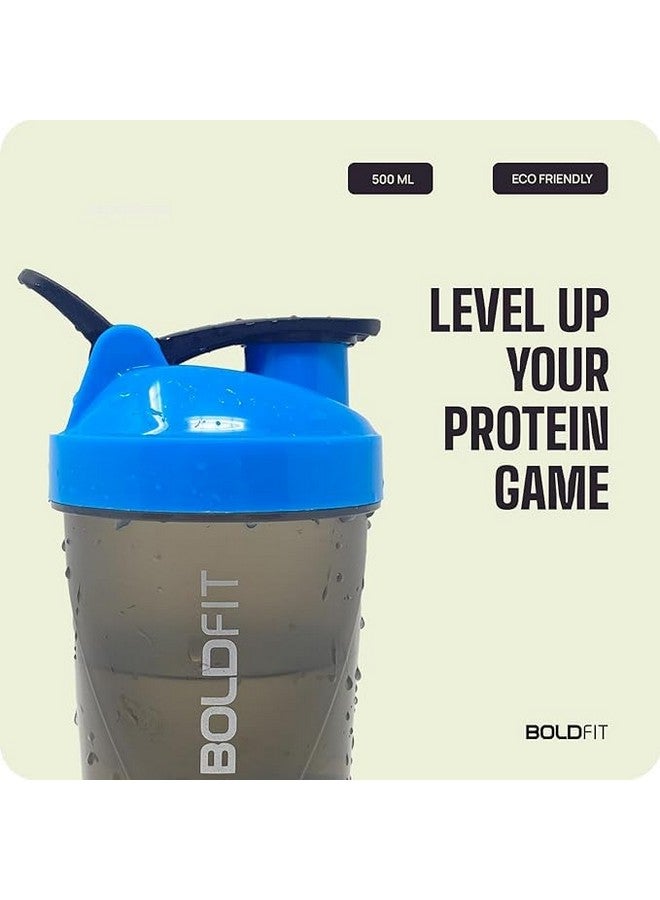 Boldfit shaker for gym leakproof gym shaker bottle ideal for Protein, Pre Workout, Bcaas sports bottle Workout water sipper for men - Image 3