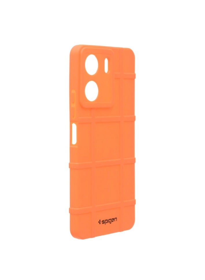 Spigen Silicone Back Phone Protection Cover For Xiaomi Redmi 13C - Orange - Image 2