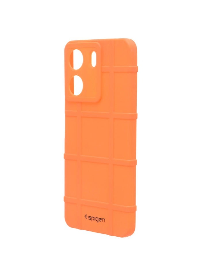 Spigen Silicone Back Phone Protection Cover For Xiaomi Redmi 13C - Orange - Image 3