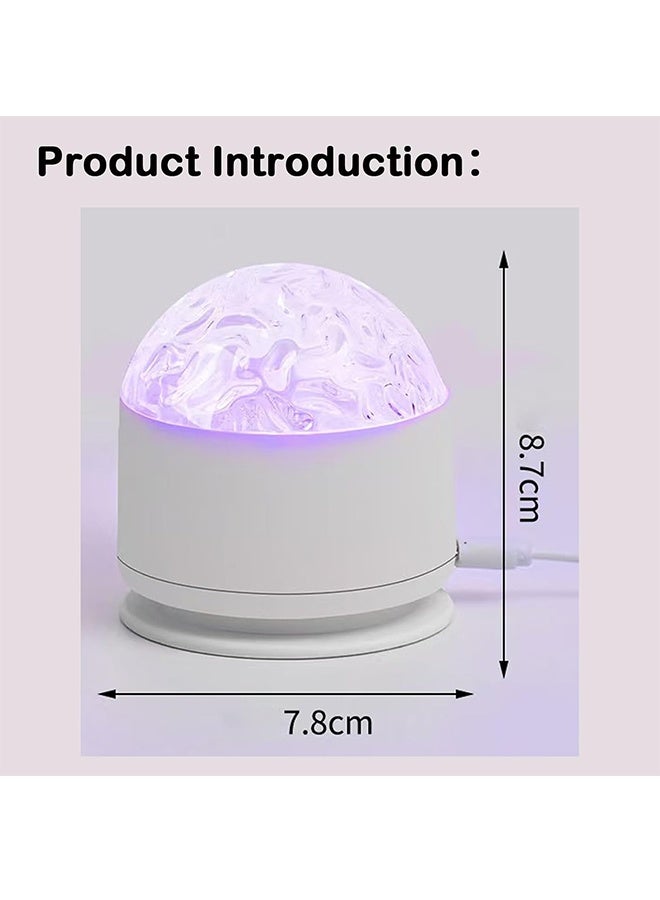 2 في 1 طارد أضواء شمالية، 16 طارد أضواء ليلية بالألوان، طارد أضواء مجرة عن بعد، طارد موجات المحيط بواسطة USB لعيد ميلاد أطفال غرفة اللعب هدية مراهقات (أورورا وموجة) - Image 3