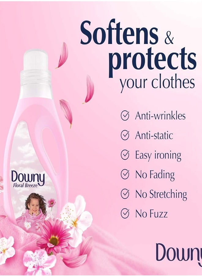 Downy Regular Fabric Softener Floral Breeze 3x2L  - Image 2