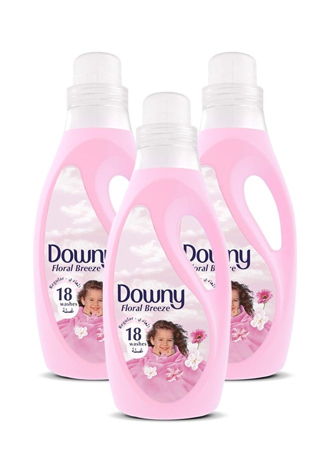 Downy Regular Fabric Softener Floral Breeze 3x2L  - Image 1