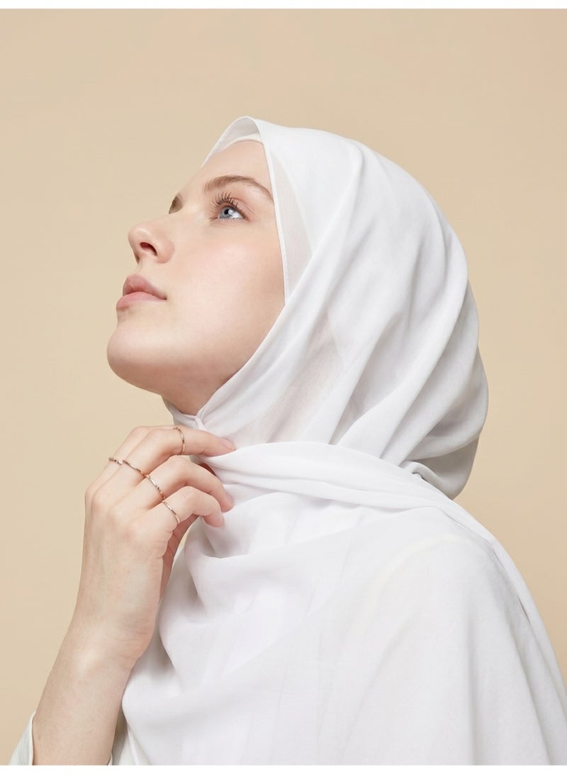 Slema Muslim Islamic Hijabs Head Wrap Scarf Shawl for Women Long Turban Cap - Image 2