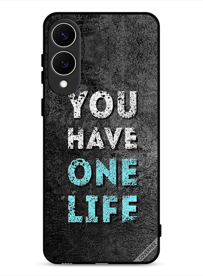 Covernex Samsung Galaxy S25 Edge Protective Case Cover You Have One Life - Image 1