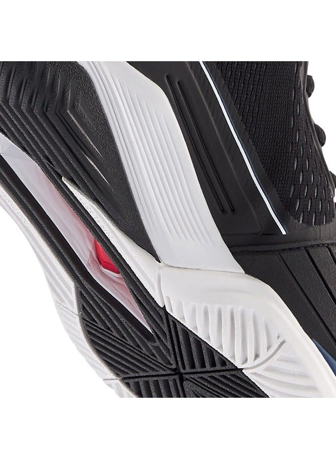 WILSON Men's Rush Pro 4.5 Sneaker, Black/White/Ensign Blue, 44 2/3 EU - Image 2