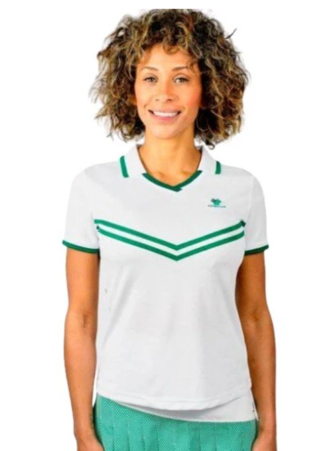 Cartri Women's Shirt Neema Blanco Verde