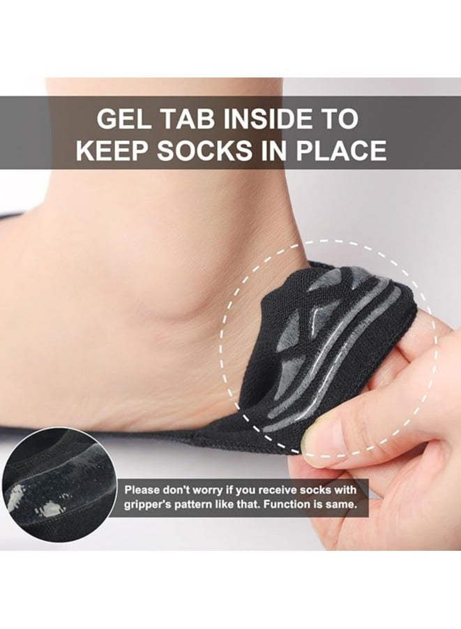 No Show Socks Womens Invisible Liner, Non Slip  Low Cut, Casual  Formal Wear, Soft  Stretchable（5 Pairs） - Image 2
