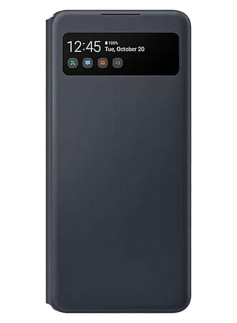 سامسونج غطاء حماية إس فيو الذكي بتصميم محفظة لهاتف سامسونج جالاكسي A42 - Image 1