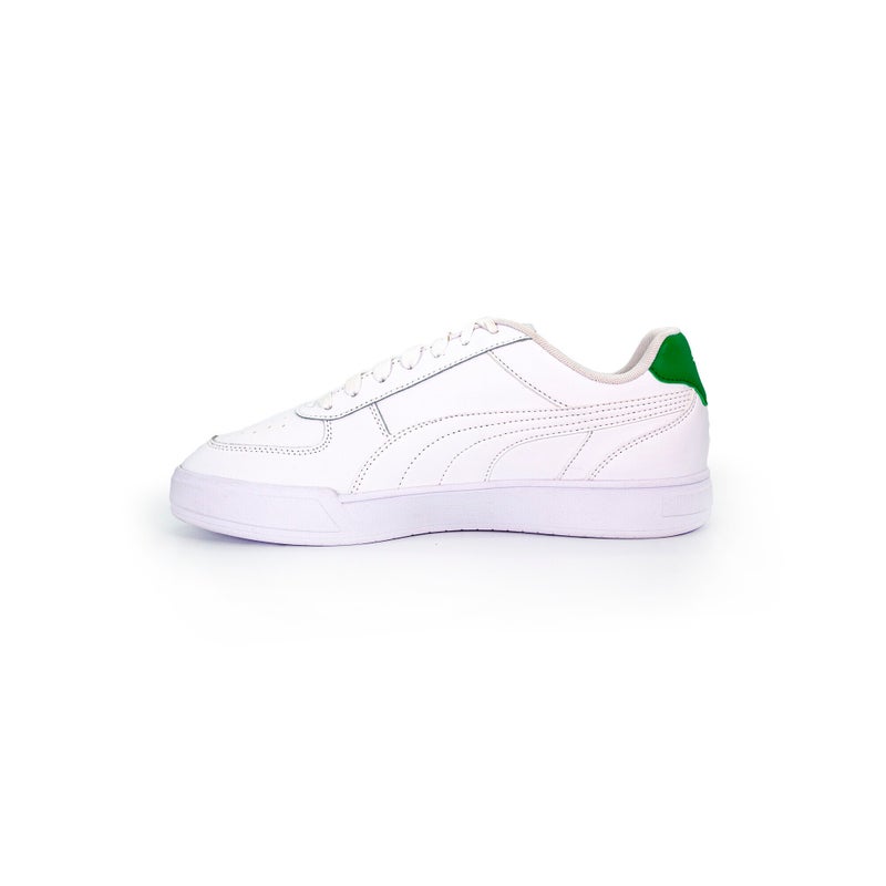 PUMA Caven Mens White Trainers - Image 4