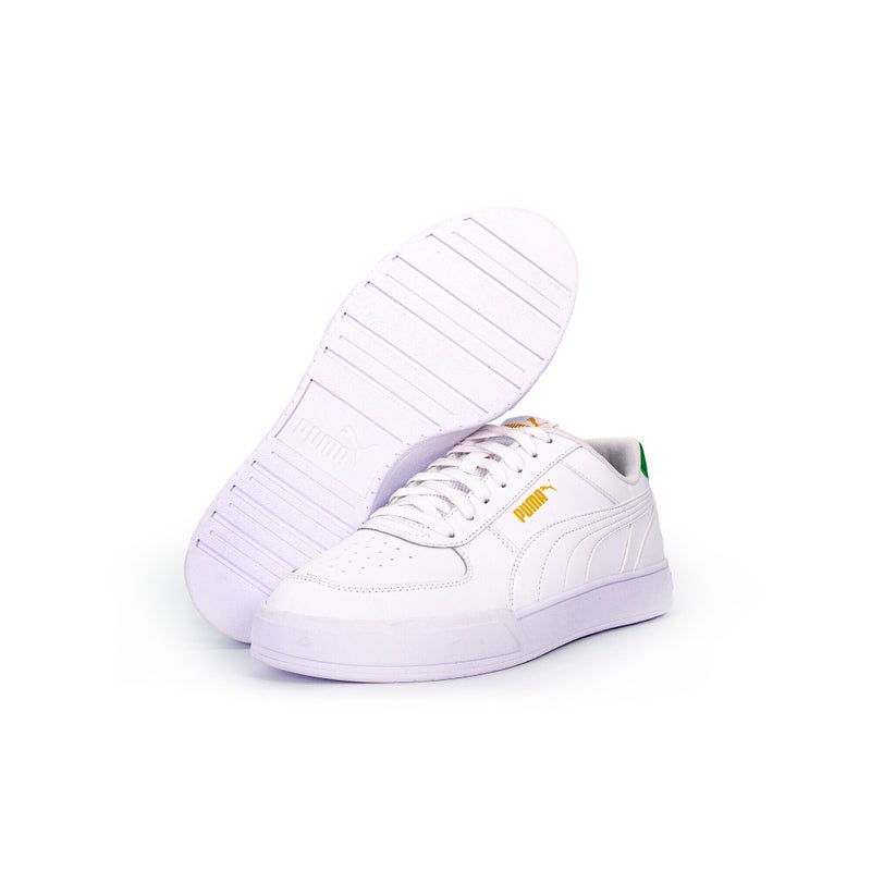 PUMA Caven Mens White Trainers - Image 2