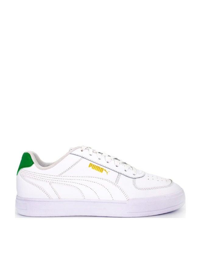 PUMA Caven Mens White Trainers - Image 1