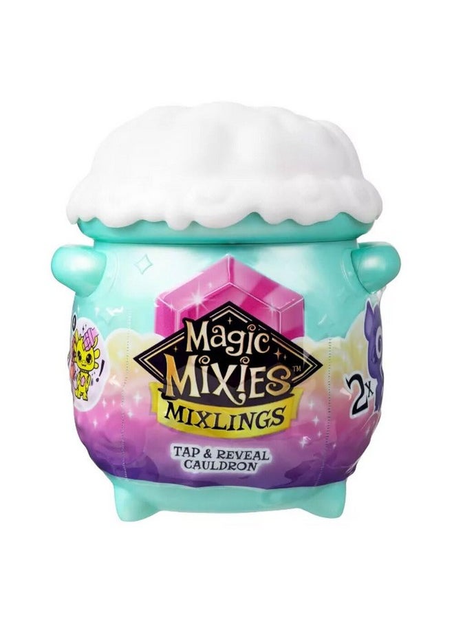 AKEDO Magic Mixies Mixlings Tap & Reveal Cauldron 2 Pack, Magic Wand Reveals Magic Power, Power Unleashed Series, For Kids Aged 5 And Up (Styles May Vary), Multicolor (14696)  - Image 1