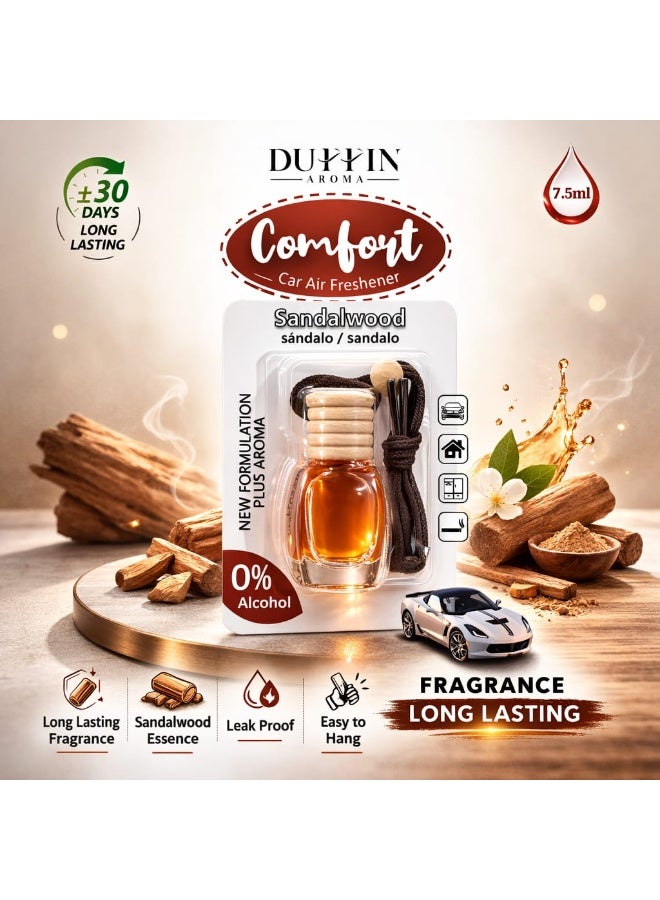 معطر جو للسيارة برائحة خشب الصندل — عطر يدوم طويلاً - Image 3