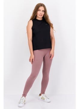 Brooks Women Sportswear Fit Crew Neck Sleeveless Training Top, Black  - Image 4