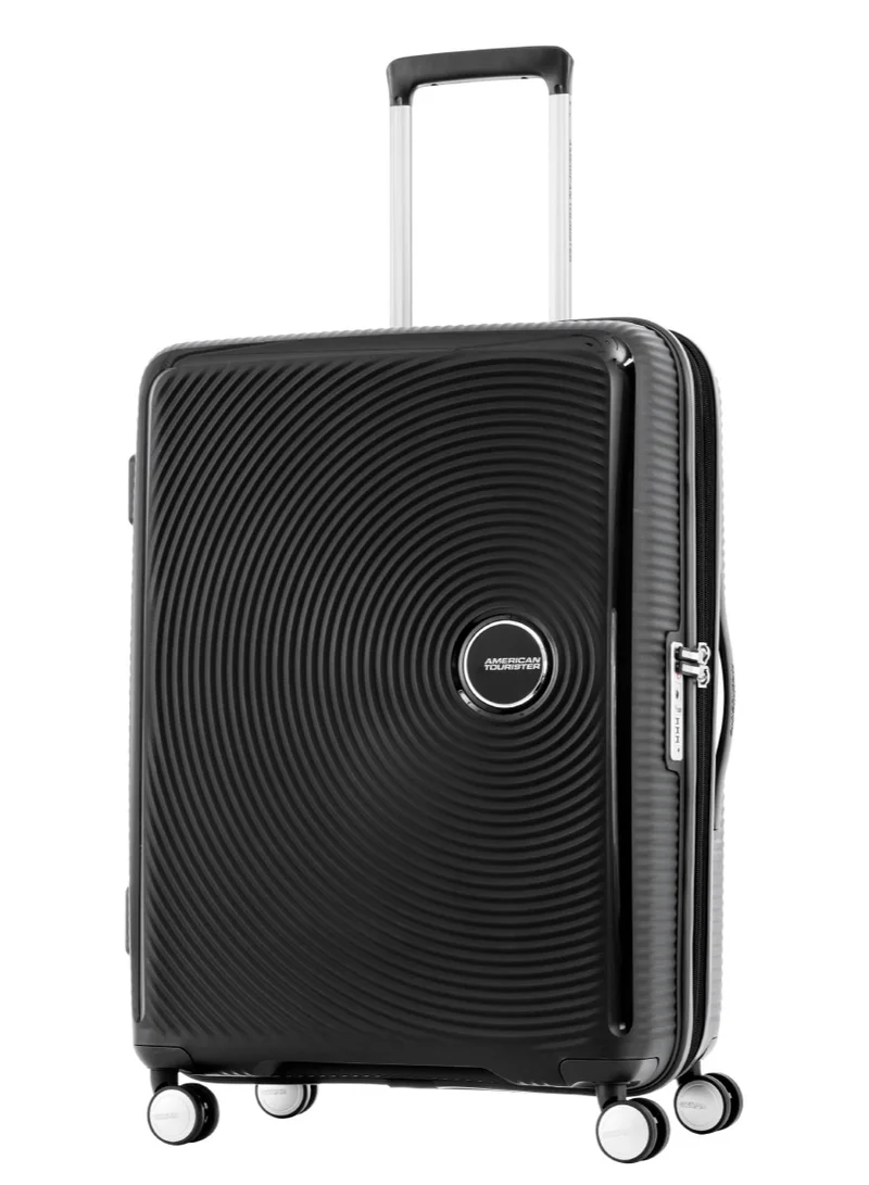 امريكان توريستر سامسونايت كاريو سبينر 69 سم - أسود - ضمان عالمي 3 سنوات