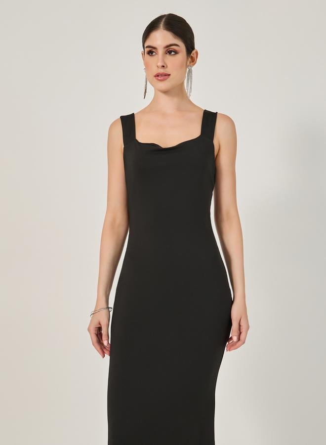 Styli Sleeveless Column Dress - Image 3