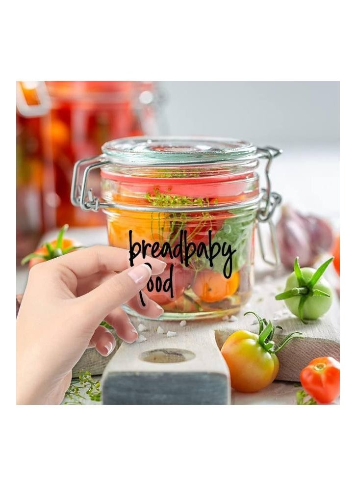 Generic 168 PCS Kitchen Pantry Labels for Food Containers, Food Pantry Labels, Gloss Clear Preprinted Water Resistant Complete Label Set, Labels for Organize Storage Jars, Spice, Waterproof Containers  - Image 4