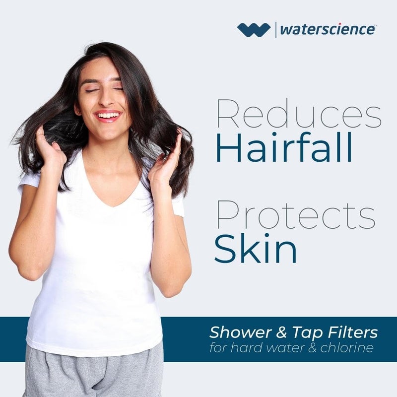 WaterScience CLEO Hard Water Softener For Tap and Shower | Water Softener For Home | Hard Water Filter For Tap - CLEO-SFU-717 - Image 2