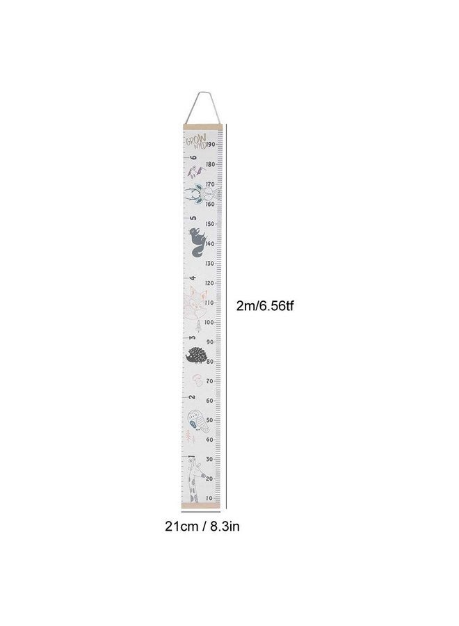 Tnfeeon Growth Chart for Kids, Portable Height Measurement Growth Chart Ruler Ideal Wall Decor in Kids Room Playroom or Nursery Decoration(#1) - Image 5