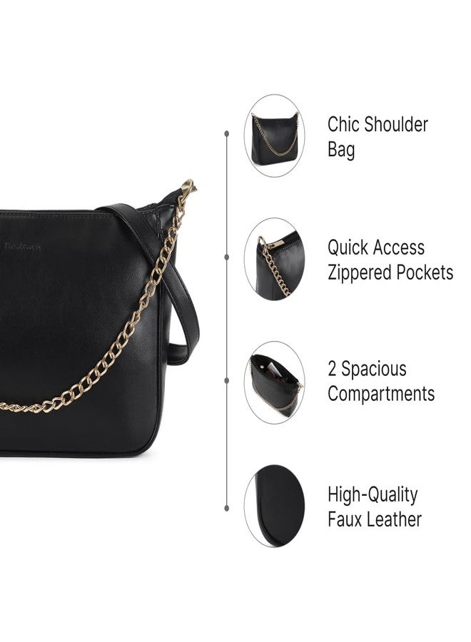 Fastrack Textured Shoulder Bag for Women - Image 3