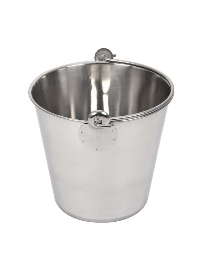 Lindy's 4-Quart Stainless Steel Bucket, Durable Seamless Bucket for Many Home Tasks, Carry Water or Milk, Fill with Food, Use as a Flower Pot, Cleaning Bucket, Table Centerpiece and Much More - Image 5