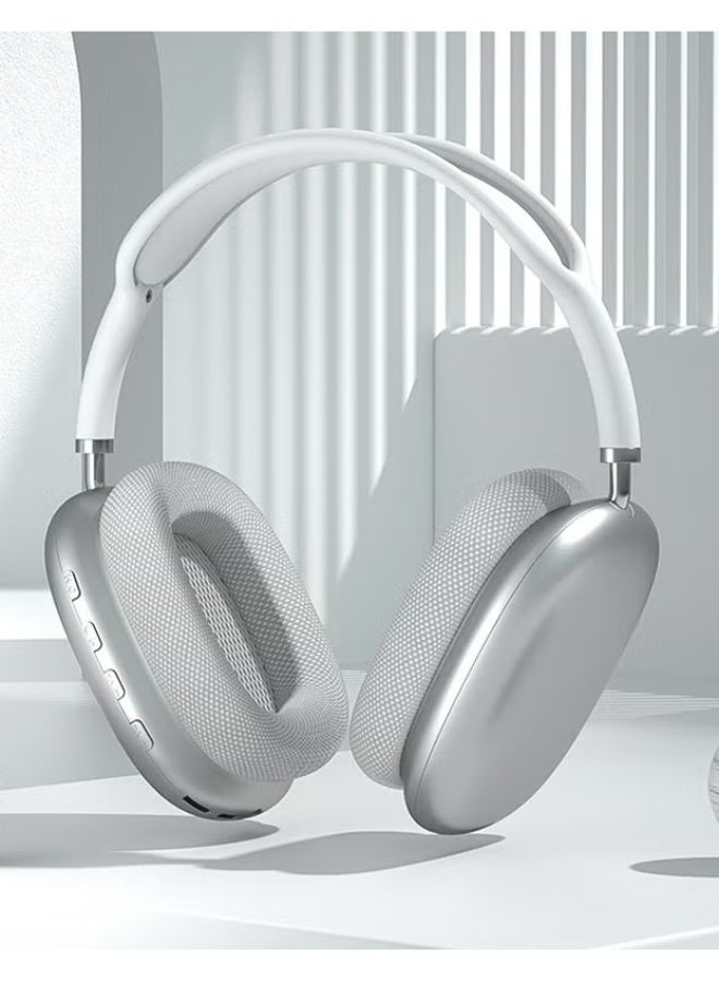 ماكس سماعات رأسماعات ماكس اللاسلكية مزودة بخاصية إلغاء الضوضاء النشطة الاحترافية، ووضع الشفافية، والصوت المكاني المخصص، وشحن USB-C، وبلوتوث لأجهزة iPhone – لون نايت سكاي - Image 5