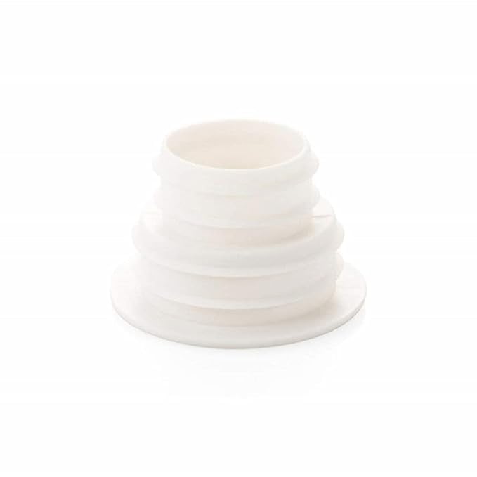 MAMADEV ENTERPRISE MAMADEV ENTERPRISE Drain Pipe Seal Deodorant Durable TPR Seal Hose Sealing Sewer Seal Ring Pipe Connector for Bathroom Laundry Washing Machine Kitchen Cleaning Tools White Pack of 4  - Image 1