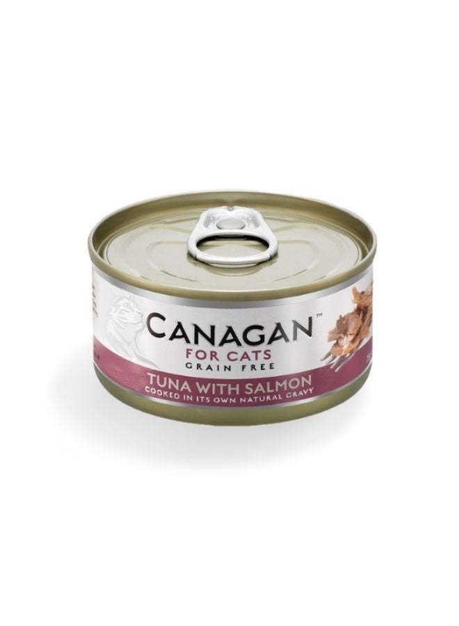 Canagan 12PCS-Canagan Tuna with Salmon Wet Cat Food 75g Tin - Image 3