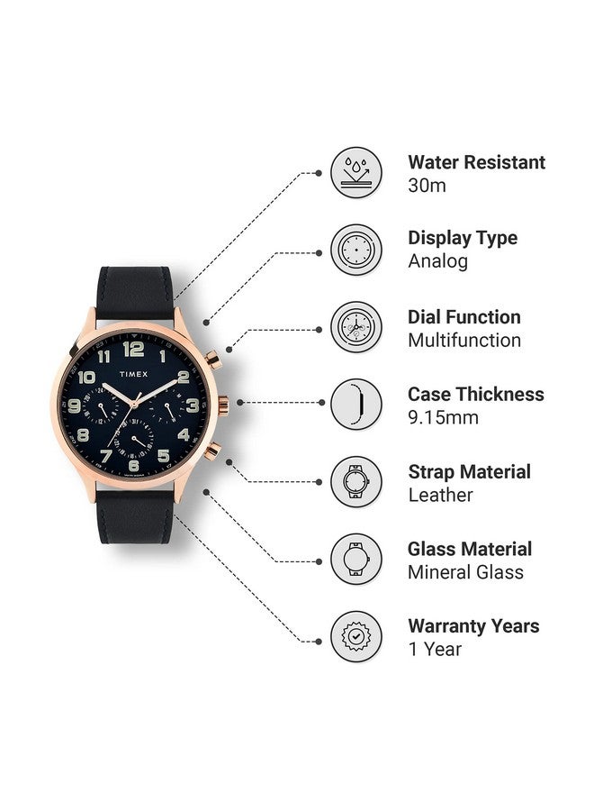 Timex Men Analog Blue-TWHG03SMU10 - Image 4