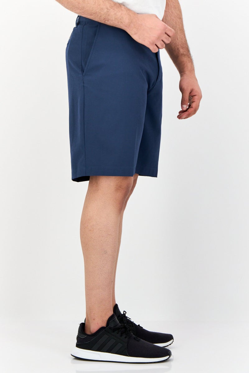 Adidas شورتات رياضية للرجال بطول 8.5 إنش، خارجية، لون أزرق داكن - Image 2