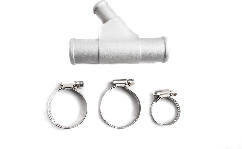 GXP Raw Weldless Coolant Y-Pipe for 2003-2007 Ford 6.0 Powerstroke Diesel - Image 1