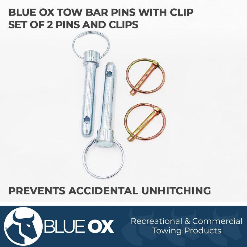 Blue Ox bx88219 1/2" self-retaining Pins - Pair,SILVER - Image 2
