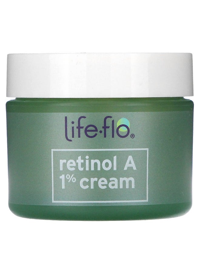 Life-flo Life-flo, Retinol A 1% Cream, Advanced Revitalization, 1.7 oz (50 ml)  - Image 1