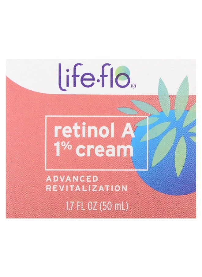 Life-flo Life-flo, Retinol A 1% Cream, Advanced Revitalization, 1.7 oz (50 ml)  - Image 2