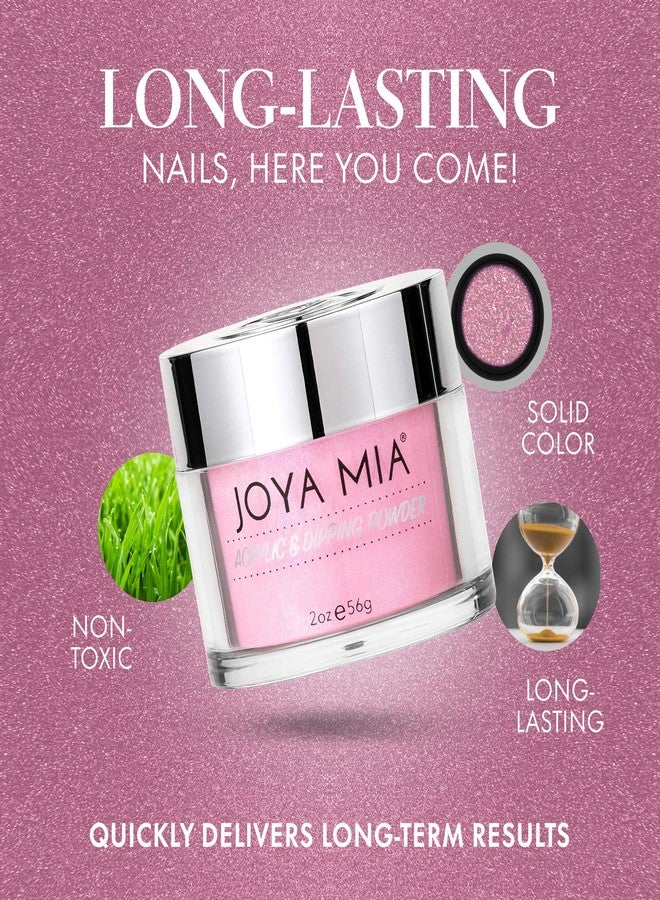 JOYA MIA Dipping Powder, Premium Dip Powder for Professional & Home Use, Easy to Apply Nail Powder for Salon-Quality & Long-Lasting Nails, Stylish Nail Dip Powder, DP-158, 2 oz - Joya Mia - Image 3