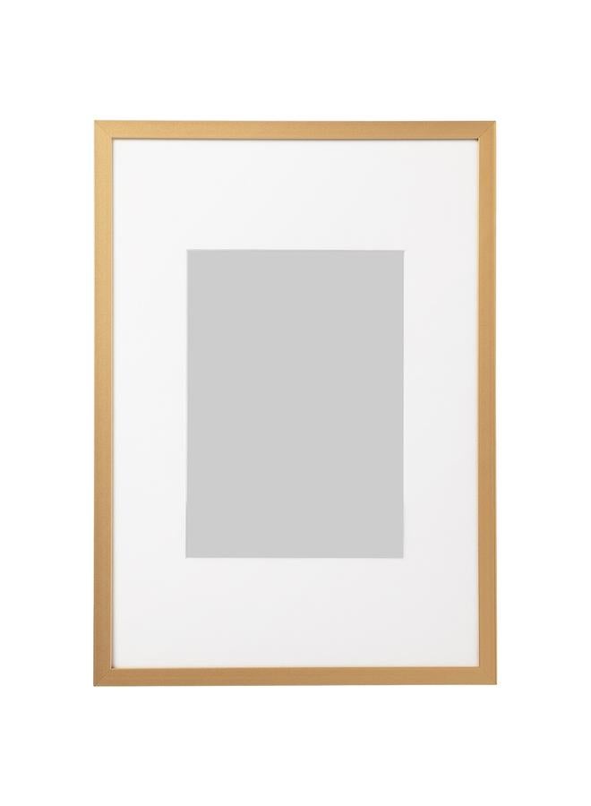 Frame, gold-colour, 21x30 cm  - Image 1