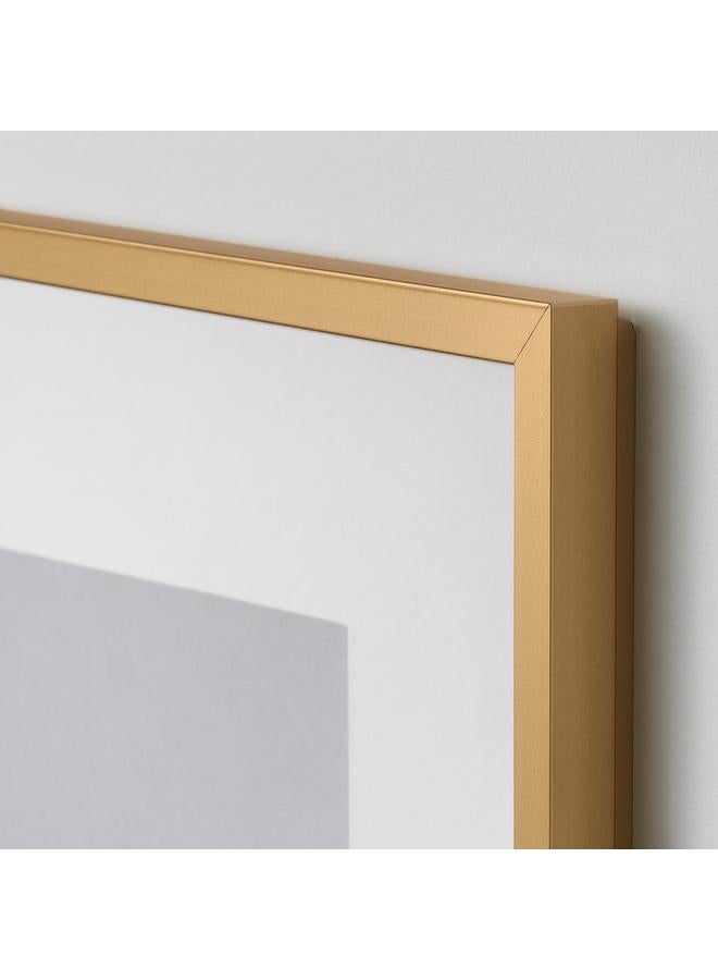 Frame, gold-colour, 21x30 cm  - Image 3