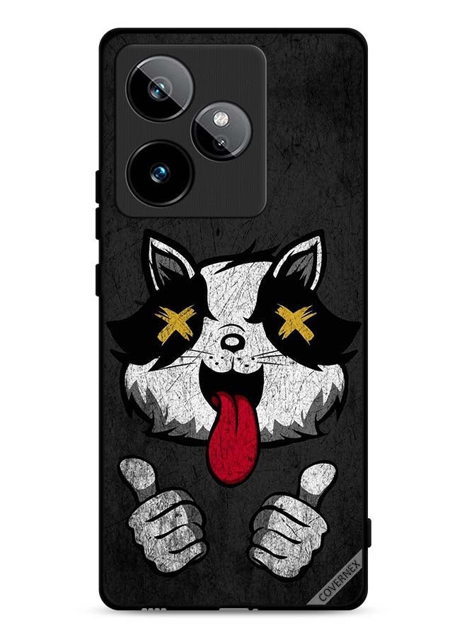 Covernex Realme GT 7T 5G Protective Case Cover Marshmallow Cat
