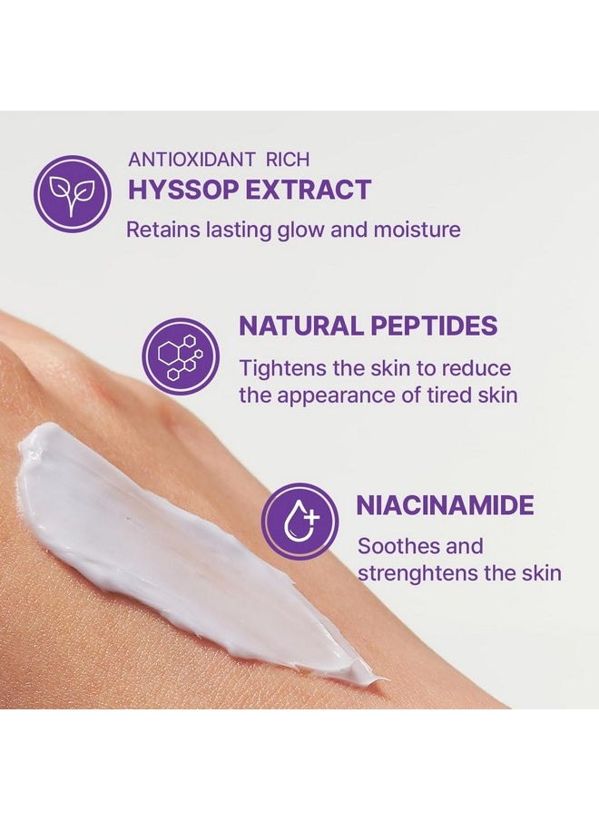 arencia ARENCIA Hyssop Collagen Cream for Anti-Aging, deep hydration, Night Repair, Nourishing Skin Barrier - Intense Face Moisturizer, Premium Korean Skincare, 1oz  - Image 3