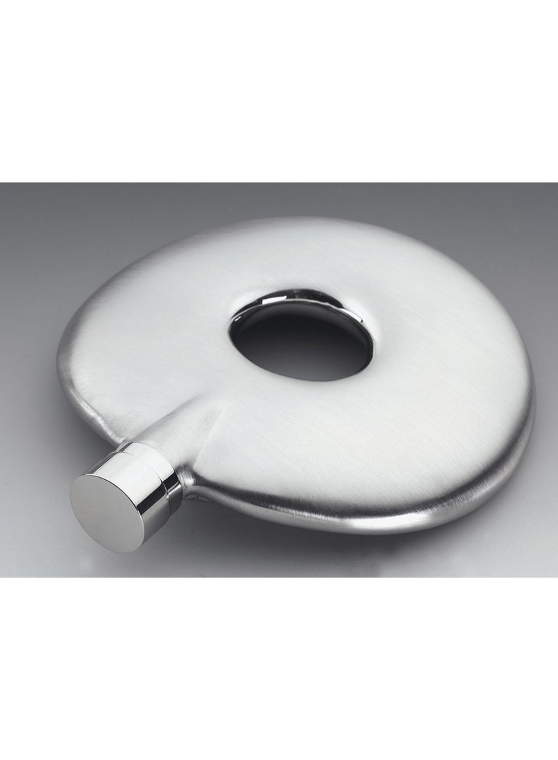 Troika Mr Flat Hip Flask, Stainless Steel, Matt, 100 ml (3.5 oz)
