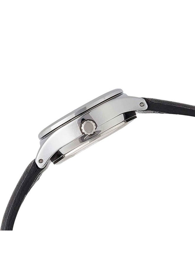 CASIO Analog Women’s Watch LTP-V006L-1B2UDF, 25 mm Black Dial, Stainless Steel Case, Black Leather Band, Water Resistant - Image 3