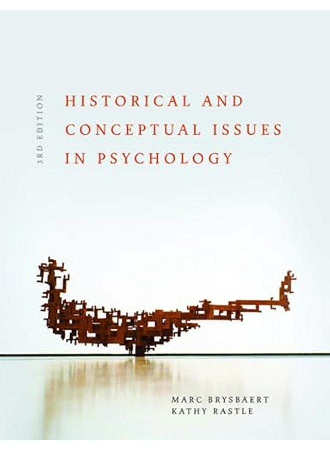 Historical And Conceptual Issues In Psychology By Marc Brysbaert Paperback 
